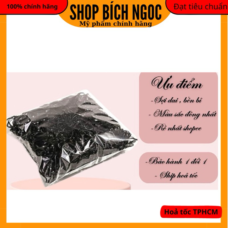 Thun Cột Tóc Đen Và Nhiều Màu Siêu Dai