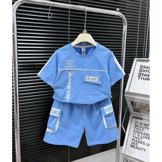 Bộ quần áo cotton trẻ em từ 10-40kg chất mềm mát 5-CM