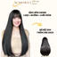 MK007_Tóc giả dệt kim thẳng nguyên đầu dài 60cm [Kèm combo phụ kiện]