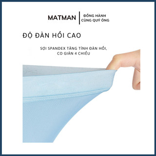 Combo 4 Quần Lót Nam Lụa Lạnh Siêu Mỏng Thoáng Khí, Quần Sịp Boxer Nam Mềm Mại Co Giãn 4 Chiều