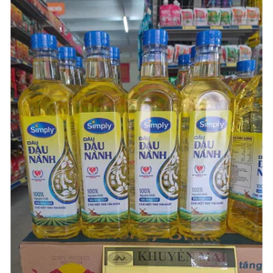 DẦU ĂN SIMPLY 1L ĐẬU NÀNH SIÊU THỊ TKMART
