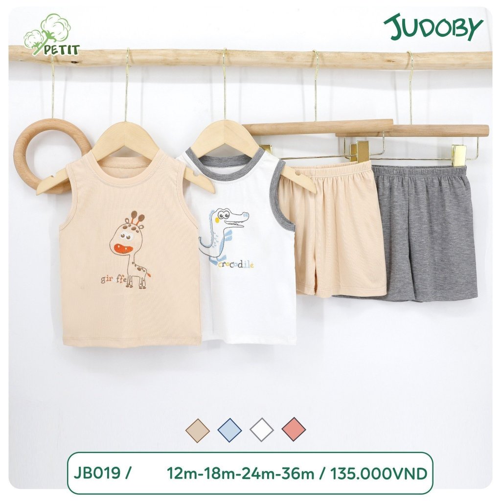 (8-13kg, 6-36M) Bộ Ba Lỗ, Sát Nách Cotton Hình Đáng Yêu Cho Bé Dokma JB019 JB368 DMB506 DB2121 DB3054