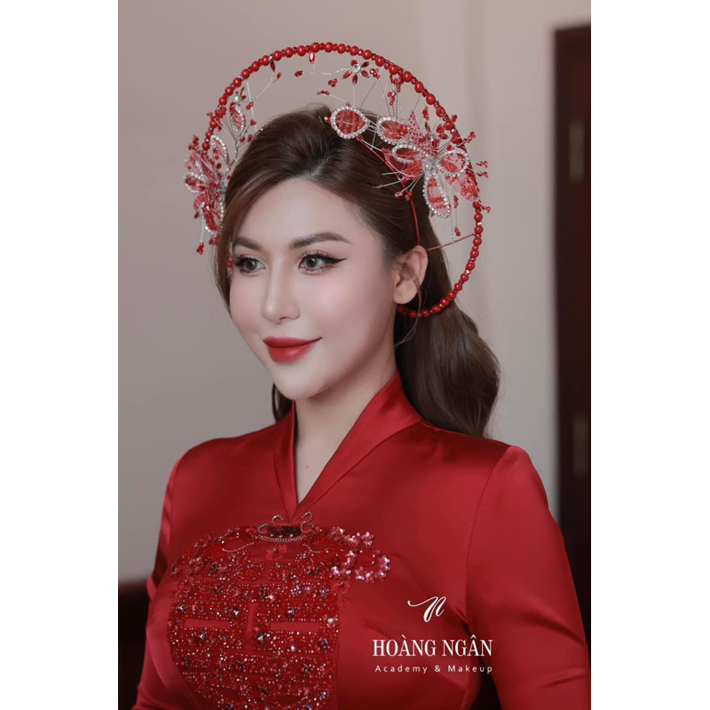 bộ quạt và mấn cô dâu -MT186