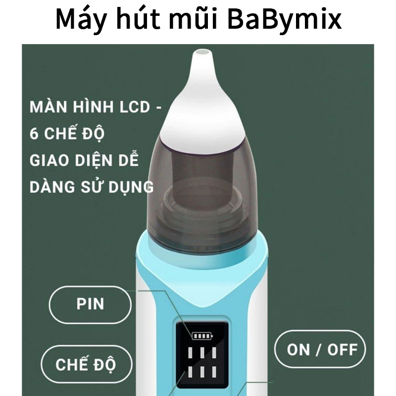 Ưu điểm máy hút mũi BabyMix