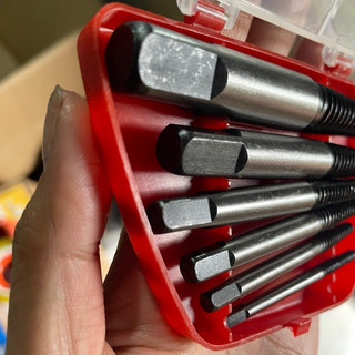 Bộ tháo ốc gãy 6 mũi khoan lấy vít gãy taro ren ngược 3-22mm