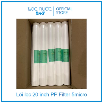 Lõi lọc PP Filter 20 inch 5 micron