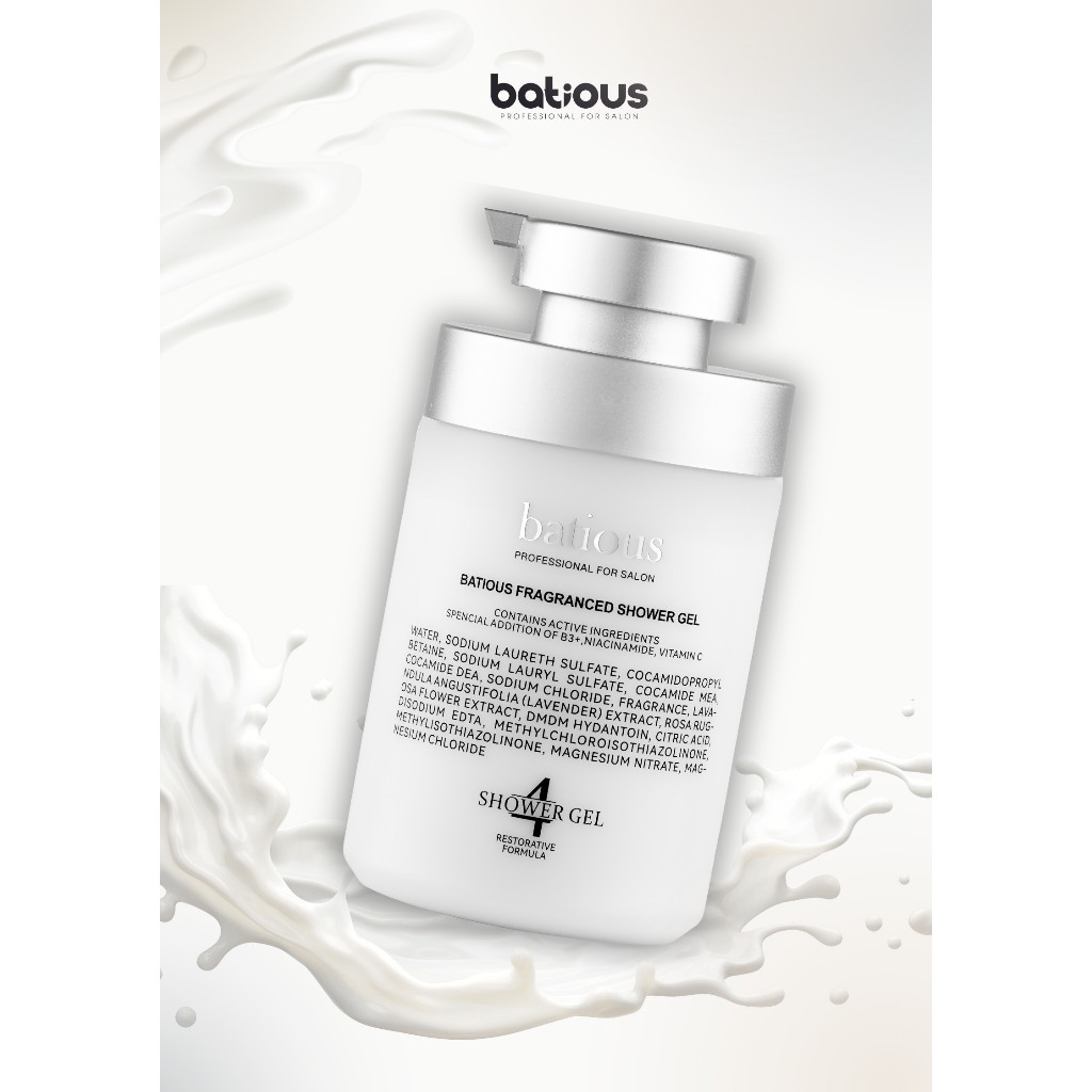Sữa Tắm Batious Giúp Trắng Da, Cấp Ẩm, Hương Nước Hoa 500ml