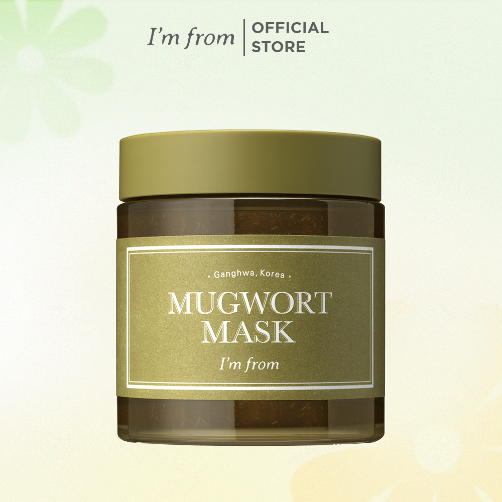 Ảnh Mặt nạ ngải cứu loại bỏ tế bào chết và làm dịu da I'm From Mugwort Mask 110g 3