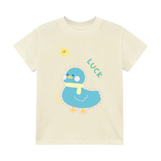 Áo thun Babytee in hình vịt xanh ngộ nghĩnh 100% Cotton 2c