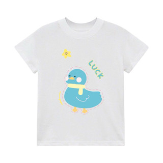 Áo thun Babytee in hình vịt xanh ngộ nghĩnh 100% Cotton 2c
