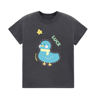 Áo thun Babytee in hình vịt xanh ngộ nghĩnh 100% Cotton 2c
