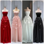Đầm cưới đi bàn cô dâu cúp ngực đính hoa ( hàng có sẵn ) fullsize s/m/l/xl nhận may theo số đo bigsize — ảnh 3