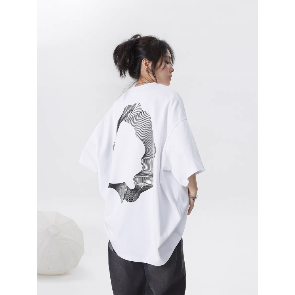 [VẢI 250 GSM] Áo Thun Vòng Tròn Xoắn 2024 Unim Store Cotton 100% Định Lượng Vải 250 GSM Siêu Chất Ngầu