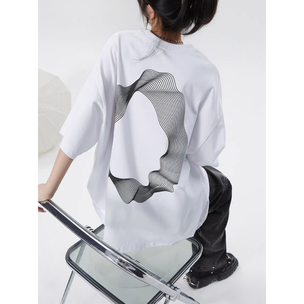 [VẢI 250 GSM] Áo Thun Vòng Tròn Xoắn 2024 Unim Store Cotton 100% Định Lượng Vải 250 GSM Siêu Chất Ngầu
