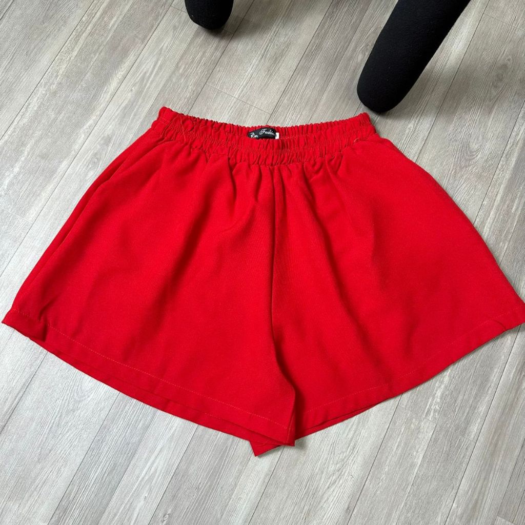 Quần Đùi Lưng Cao Bigsize Nữ,Quần Short Dáng Chữ Vải For Nhẹ Mặc Thoáng Mát Q500