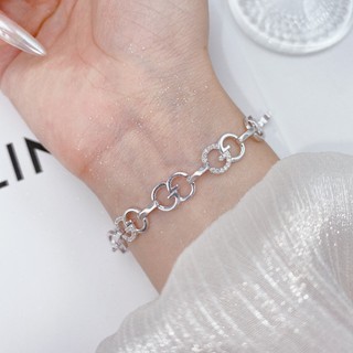 Vòng tay bạc nữ LAMY G.G Bracelet Silver 2171 - Vòng tay bạc S925 cao cấp