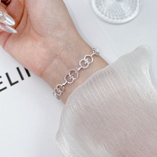 Vòng tay bạc nữ LAMY G.G Bracelet Silver 2171 - Vòng tay bạc S925 cao cấp