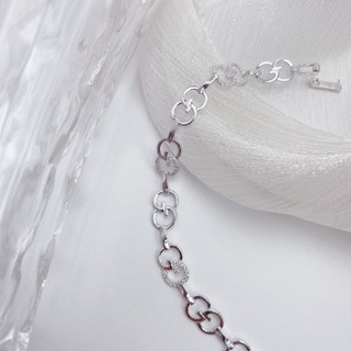 Vòng tay bạc nữ LAMY G.G Bracelet Silver 2171 - Vòng tay bạc S925 cao cấp