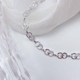 Vòng tay bạc nữ LAMY G.G Bracelet Silver 2171 - Vòng tay bạc S925 cao cấp