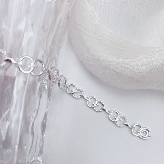 Vòng tay bạc nữ LAMY G.G Bracelet Silver 2171 - Vòng tay bạc S925 cao cấp