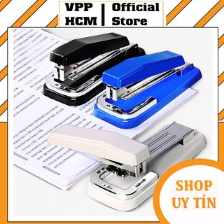Dập ghim Deli E0414 dập ghim xoay chiều có thể đóng giữa trang vở dùng kim số 3