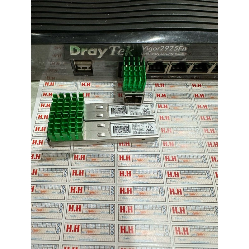 SFP GPON Alcatel hàng cũ dùng cho Router mikrotik và Draytek | Shopee ...