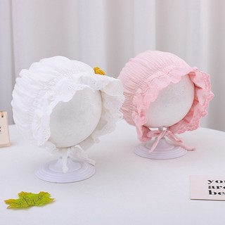 Mũ đũi bèo đính hoa nổi đáng yêu cho bé 0 tới 1 tuổi