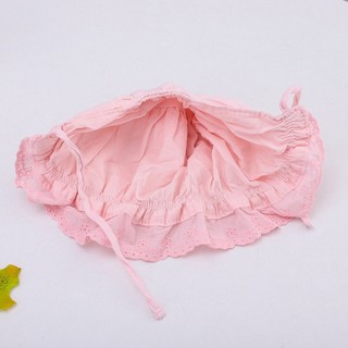 Mũ đũi bèo đính hoa nổi đáng yêu cho bé 0 tới 1 tuổi