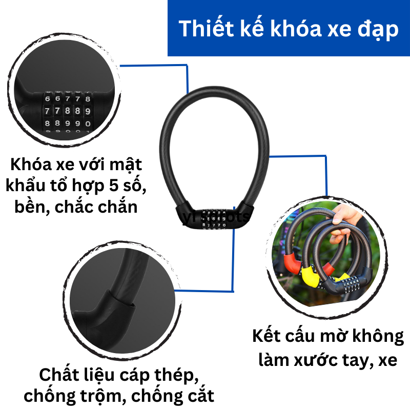 Ưu điểm Khóa Dây 5 Số
