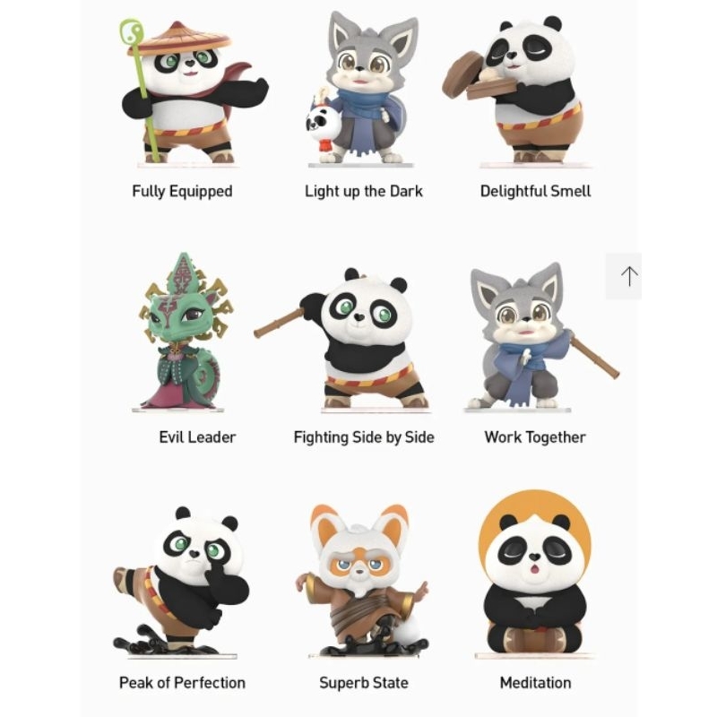 [Nhiều mẫu] Mô hình Kungfu Panda 4 chính hãng Popmart | Shopee Việt Nam