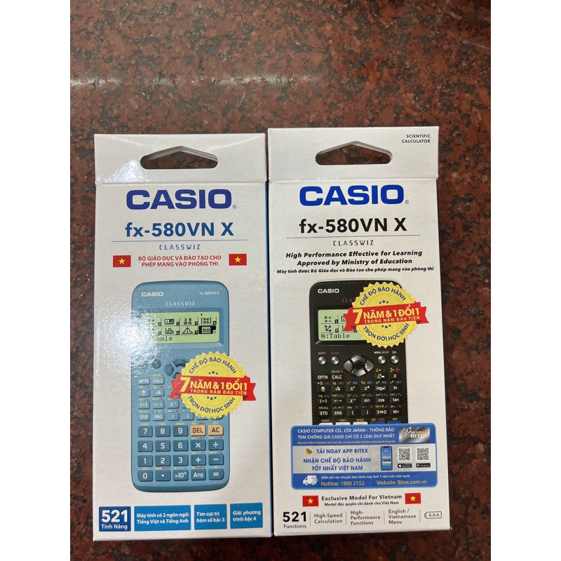 Casio FX 580vnx | Shopee Việt Nam