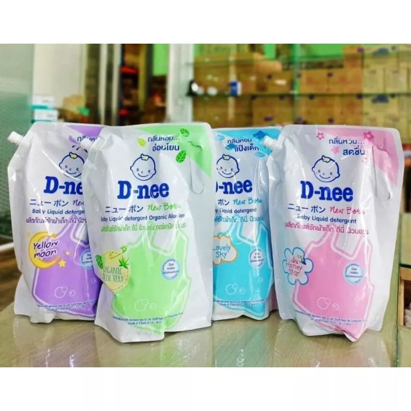 Nước giặt dnee 1400ml dạng túi có nắp vặn | Shopee Việt Nam