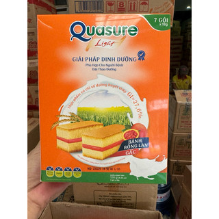Bánh bông lan tiểu đường qusure vị gấc  hộp 126g