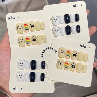 Nailbox form ngắn đơn giản dễ thương