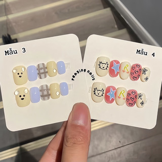 Nailbox form ngắn đơn giản dễ thương