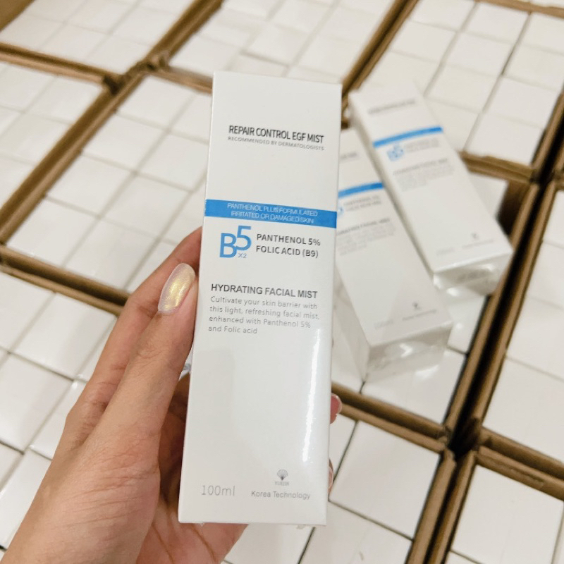 Serum B5 Yuejin B5 Mist 100ml dạng xịt dưỡng da, cấp ẩm, phục hồi làm dịu ngăn ngừa hình thành nhân mụn IS179
