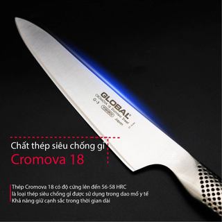 Dao bếp Nhật cao cấp Global G3 Carving Knife - Dao thái lát (210mm)