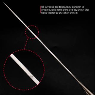 Dao bếp Nhật cao cấp Global G1 Slicer - Dao thái lát (210mm)