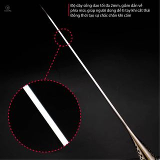 Dao bếp Nhật cao cấp Global G3 Carving Knife - Dao thái lát (210mm)