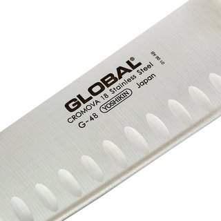 Dao bếp Nhật cao cấp Global G48 = G80 Santoku - Dao thái đa năng(180mm)