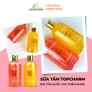 Sữa tắm hương nước hoa mịn da trắng da TopCharm hương thơm thanh mát ngọt ngào dung tích 500ml