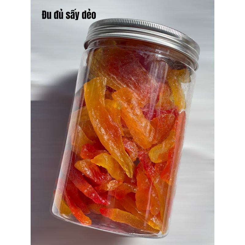 Đu đủ sấy dẻo . Chua thanh ngọt nhẹ . Minh Nhi Healthy