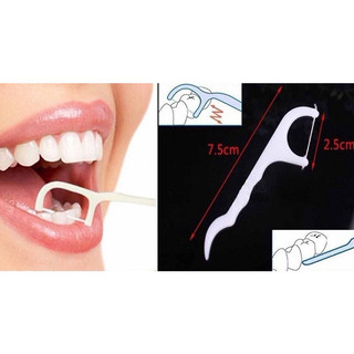 Tăm chỉ răng miệng FLOSSERS làm sạch dễ dàng an toàn sức khoẻ Cope