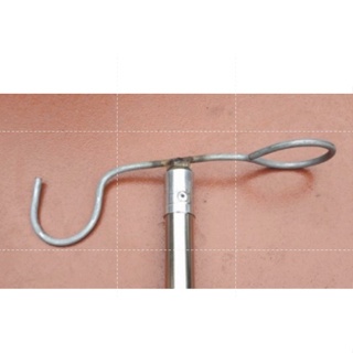 Gậy Sào Móc Treo Đa Năng Gắn Gậy Inox – Treo Lồng Chim, Phơi Quần Áo, Gắn Sào Dài 3m–9m đa năng