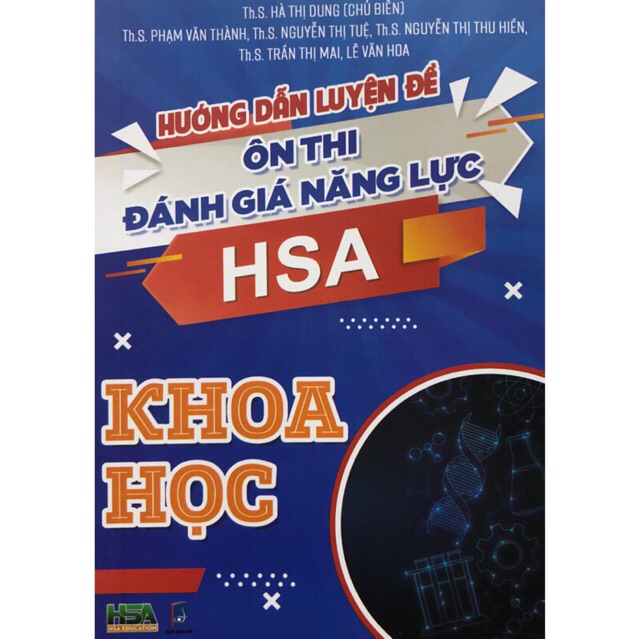 Sách - Hướng dẫn luyện đề Ôn thi đánh giá năng lực - HSA: Khoa học ...