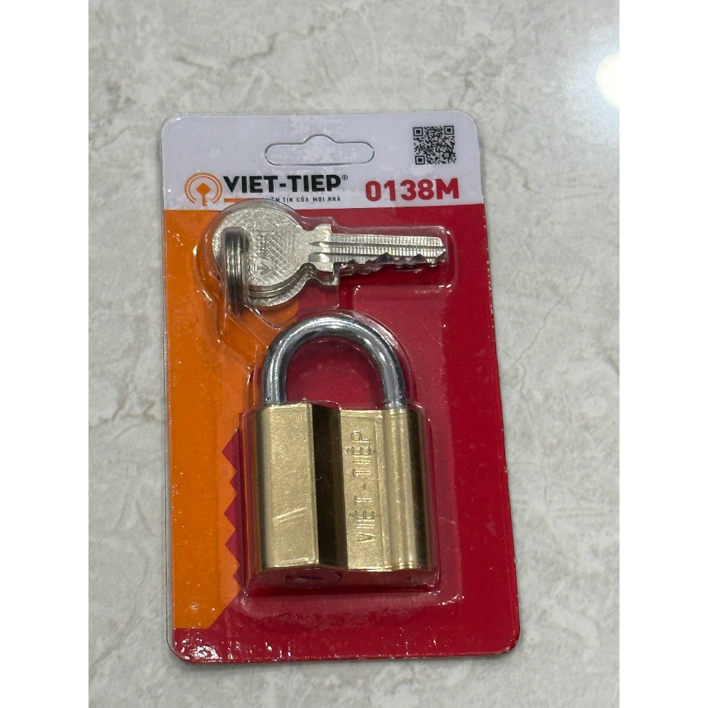 Ổ khoá xoay đồng Việt Tiệp đồng thau 4 phân 5 phân 6 phân