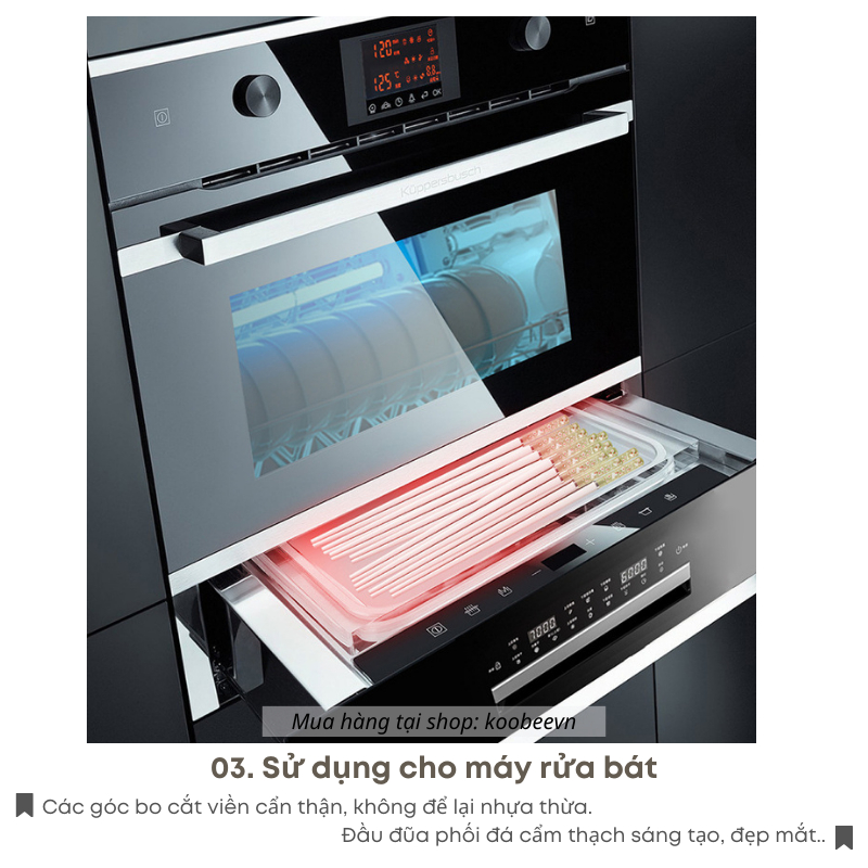 Bộ 5 Đôi Đũa Sợi Thủy Tinh Ion Bạc Kháng Khuẩn Phong Cách Nhật Bản Hoa Anh Đào Màu Hổ Phách Cao Cấp | 015