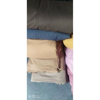 Vải thô lụa khổ 2m5 một màu thành phần 100% cotton