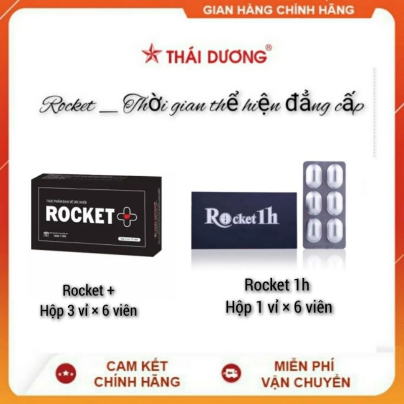 Rocket 1h Plus Thái Dương - Rocket+ Đẳng cấp phái mạnh | Shopee Việt Nam