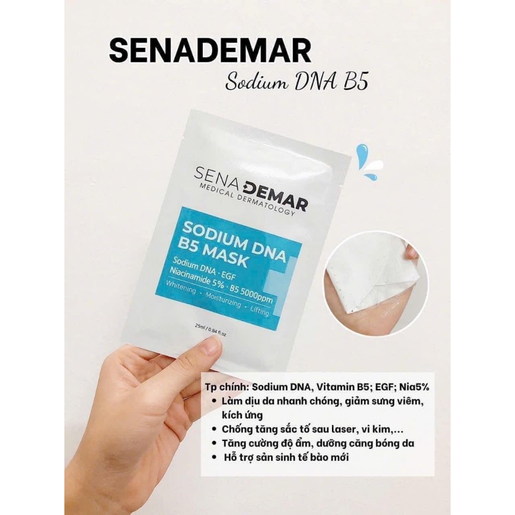 Mặt nạ phục hồi Sena demar sodium DNA B5 mask